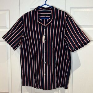 Vertical striped shirt